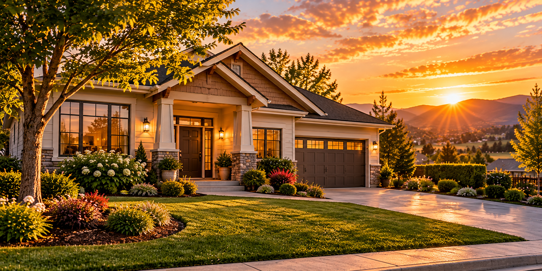 Completed residence representing a USDA existing-home purchase