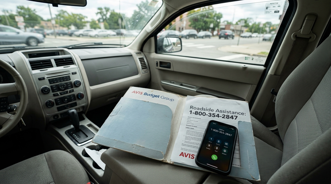 Traveler checking rental agreement for the roadside assistance number Traveler checking rental agreement for the roadside assistance number