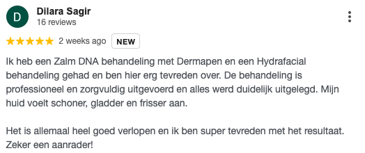 Google review Dilara Sagir