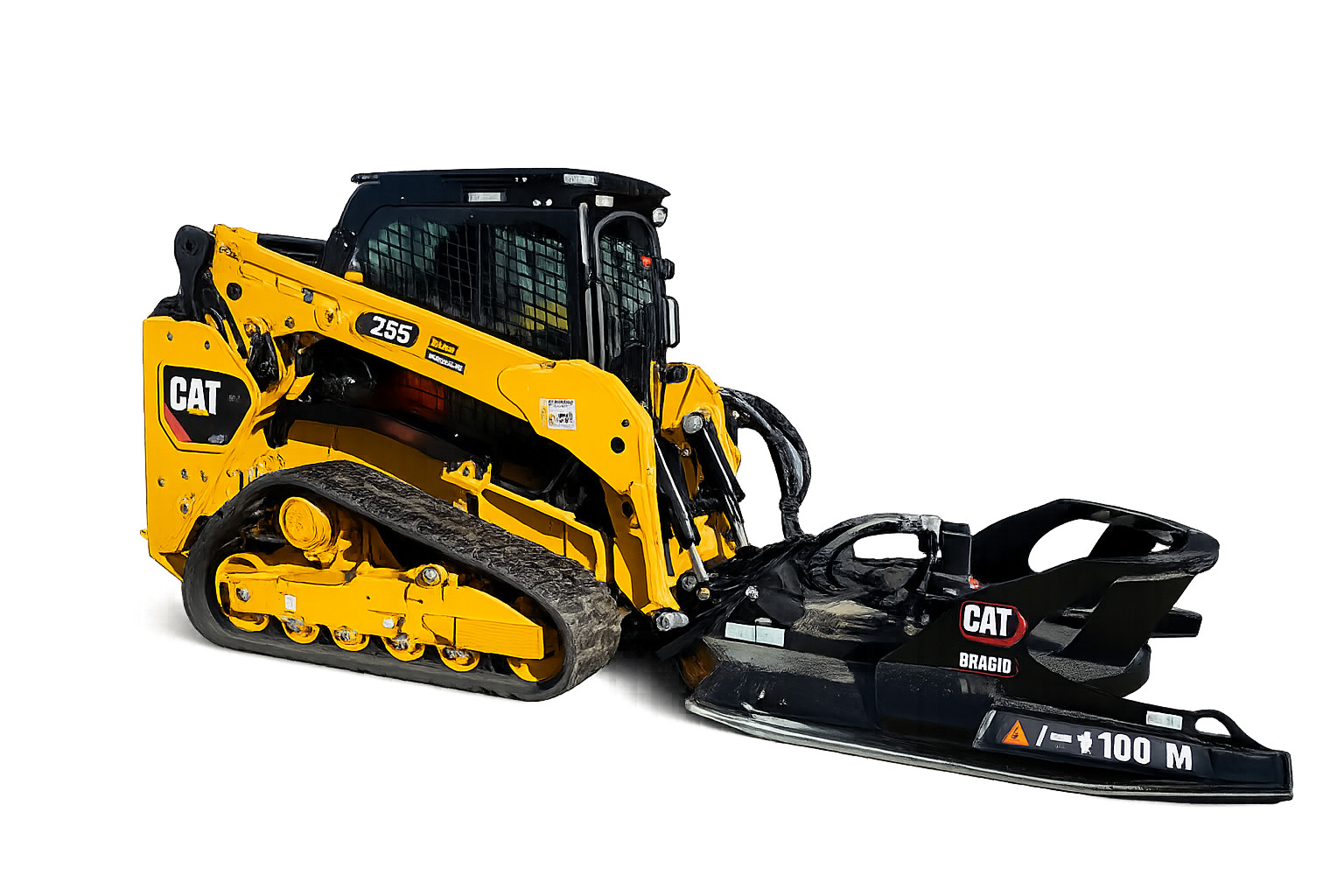 2026 Cat 255 with Brush Cutter