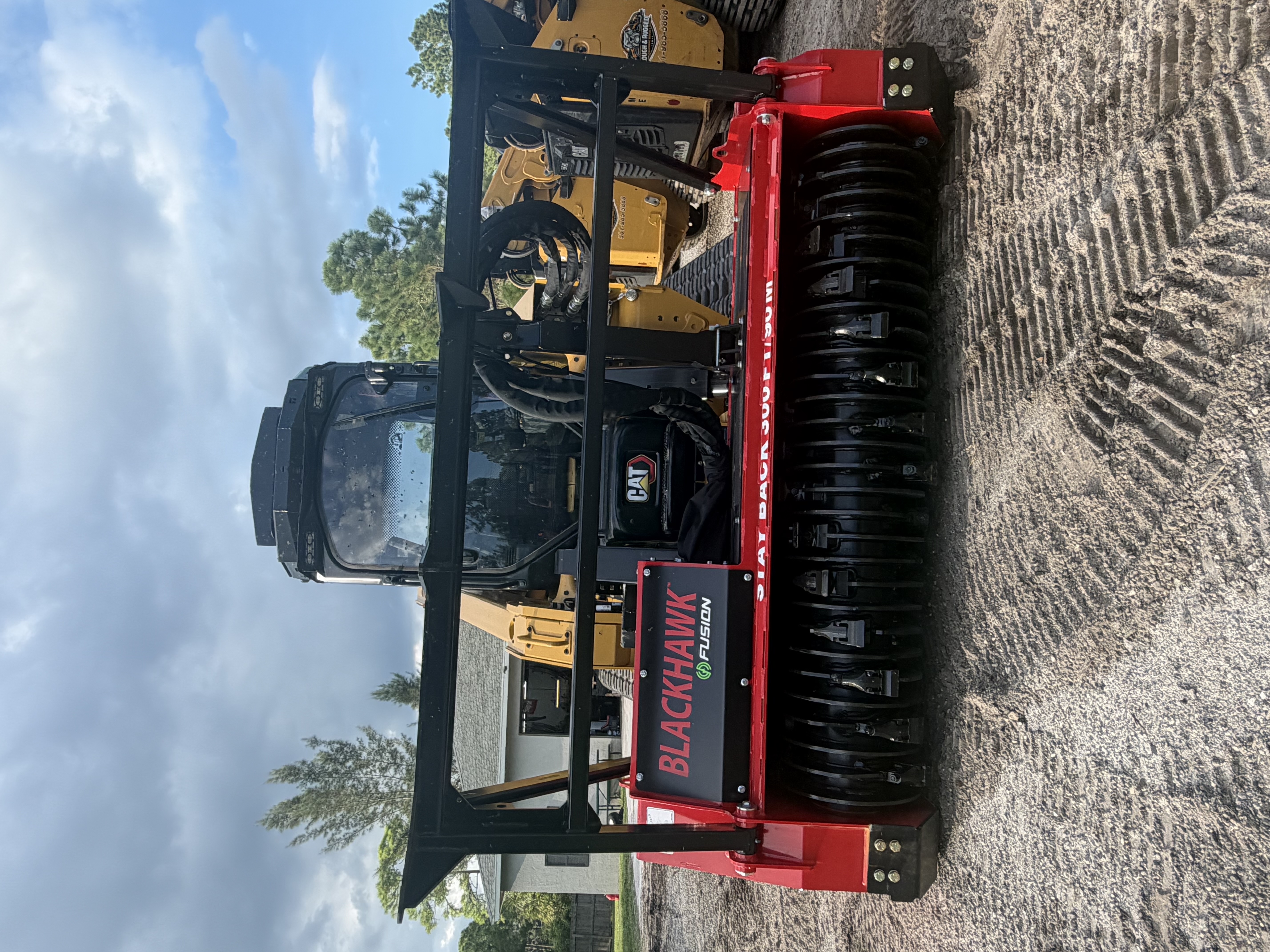 2026 Cat 275 with Fecon mulcher attachment, photo 1