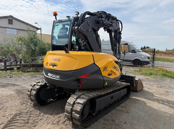 Mecalac 8MCR excavator, photo 1