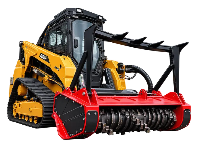 2026 Cat 285XE with Fecon 7618 Blackhawk mulcher attachment