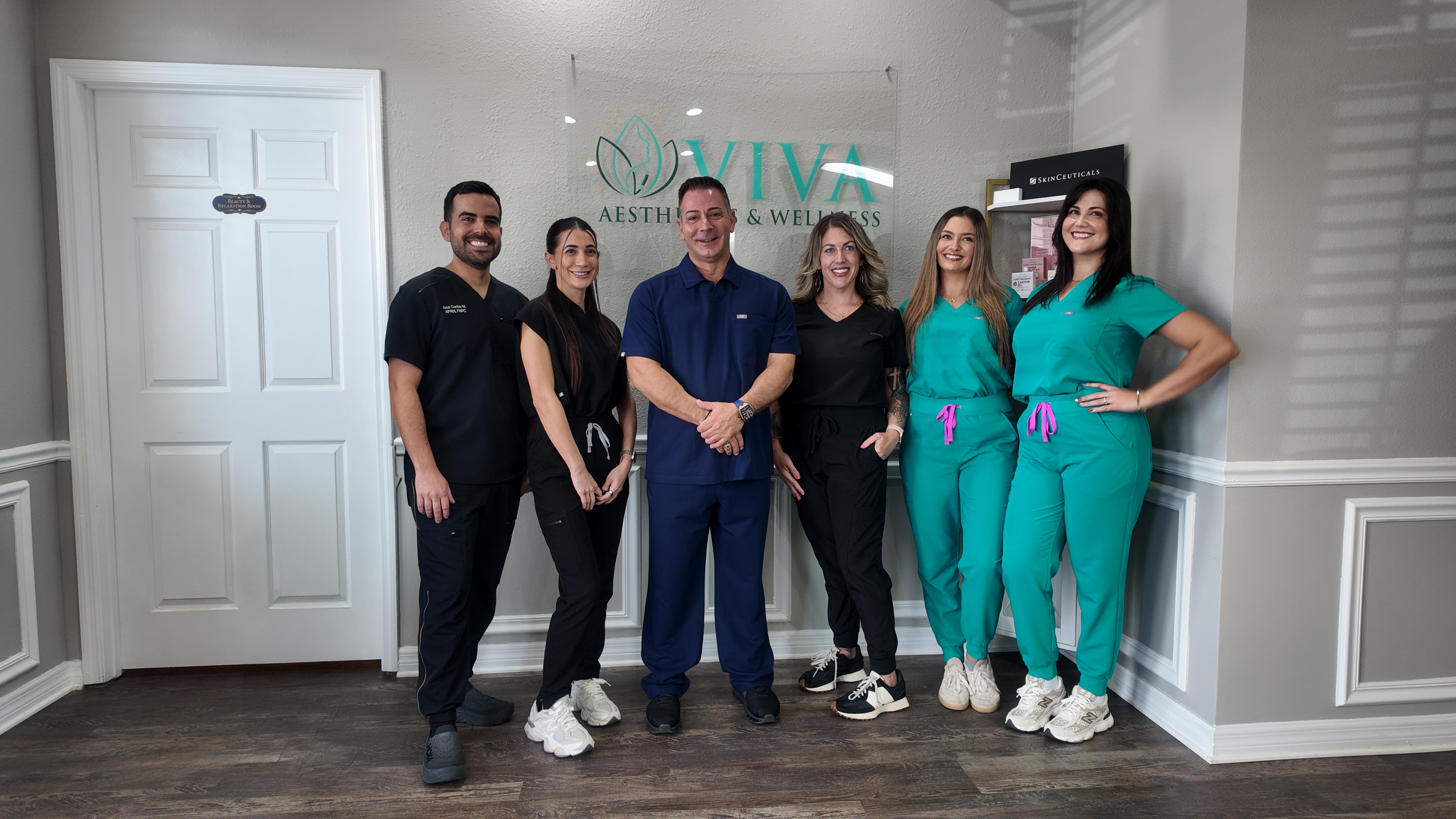 The Viva Aesthetics & Wellness team