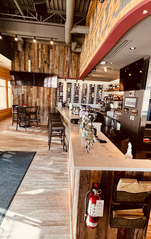 Toscana mahogany bar