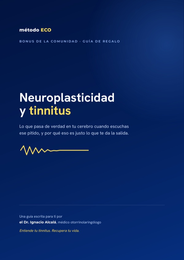 Portada de la guía Neuroplasticidad y tinnitus