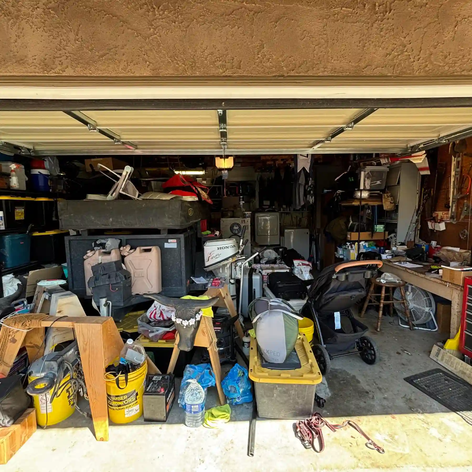 Dutchman Trailer Rentals junk removal load ready for disposal