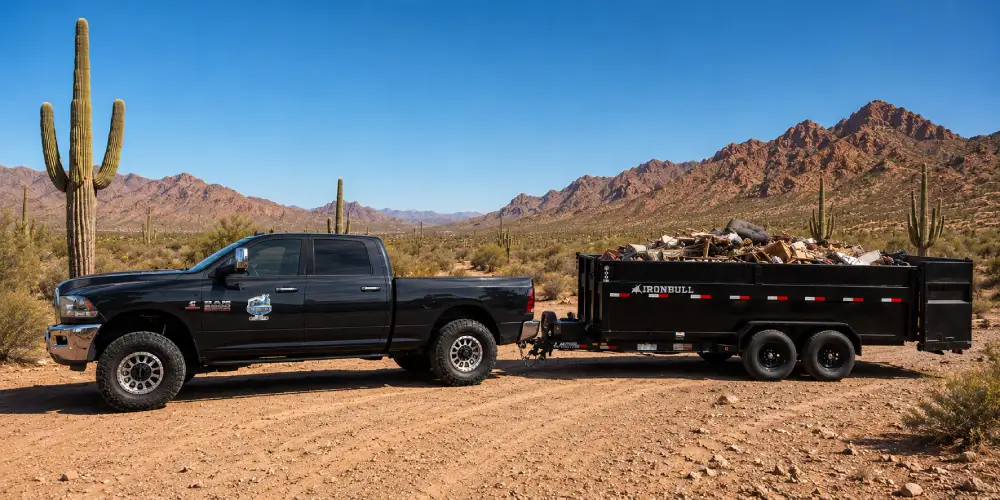 Dutchman Trailer Rentals junk removal service in Gilbert AZ