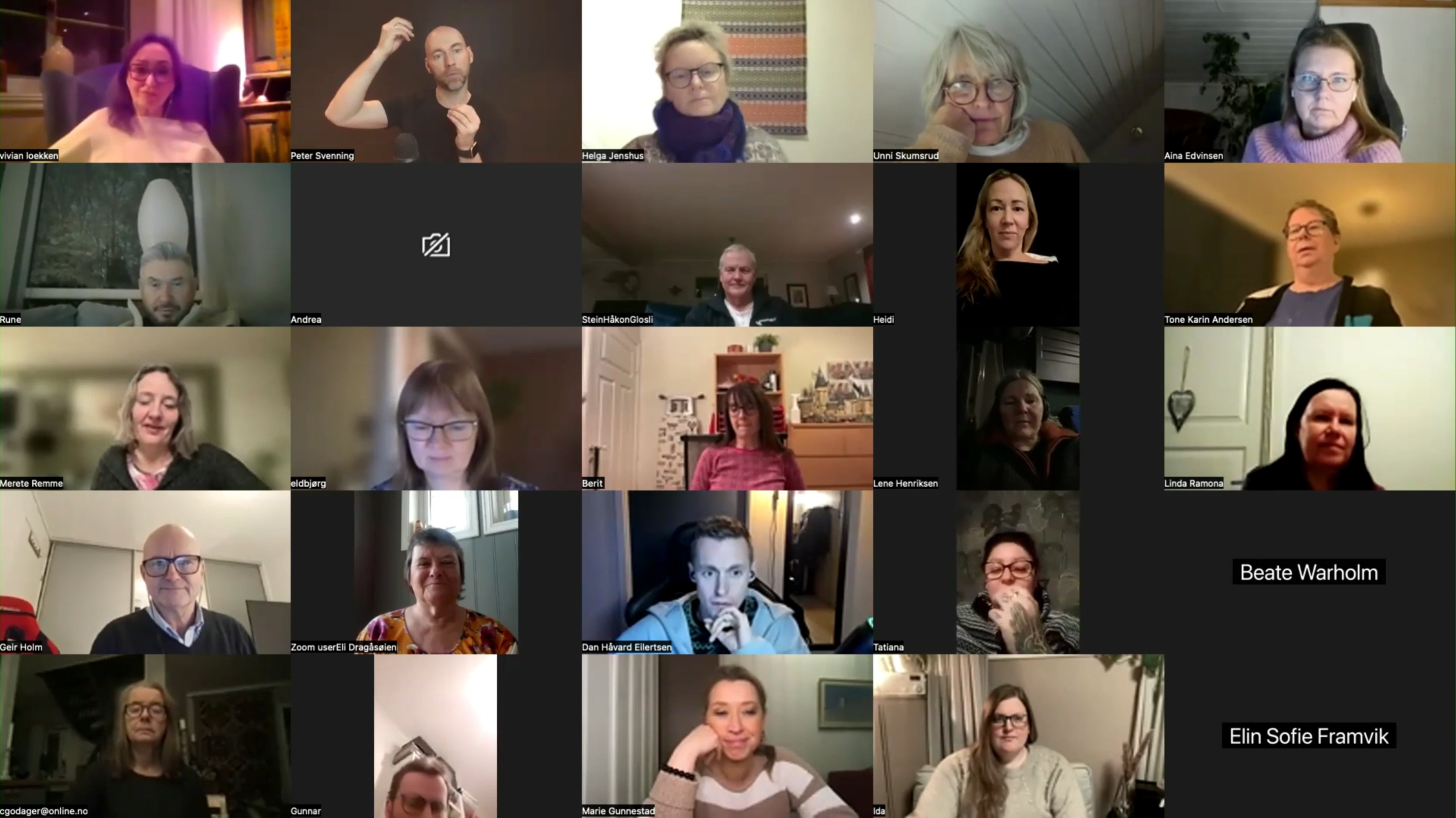 Live panelsamtale med lederne fra boka