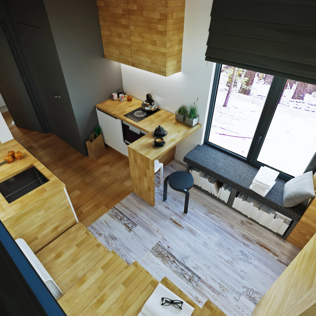 two home contractor doing home renovation 