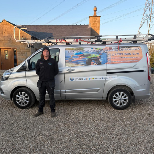 Andrew Jones, owner of Storm Proof Plastics & Roofing