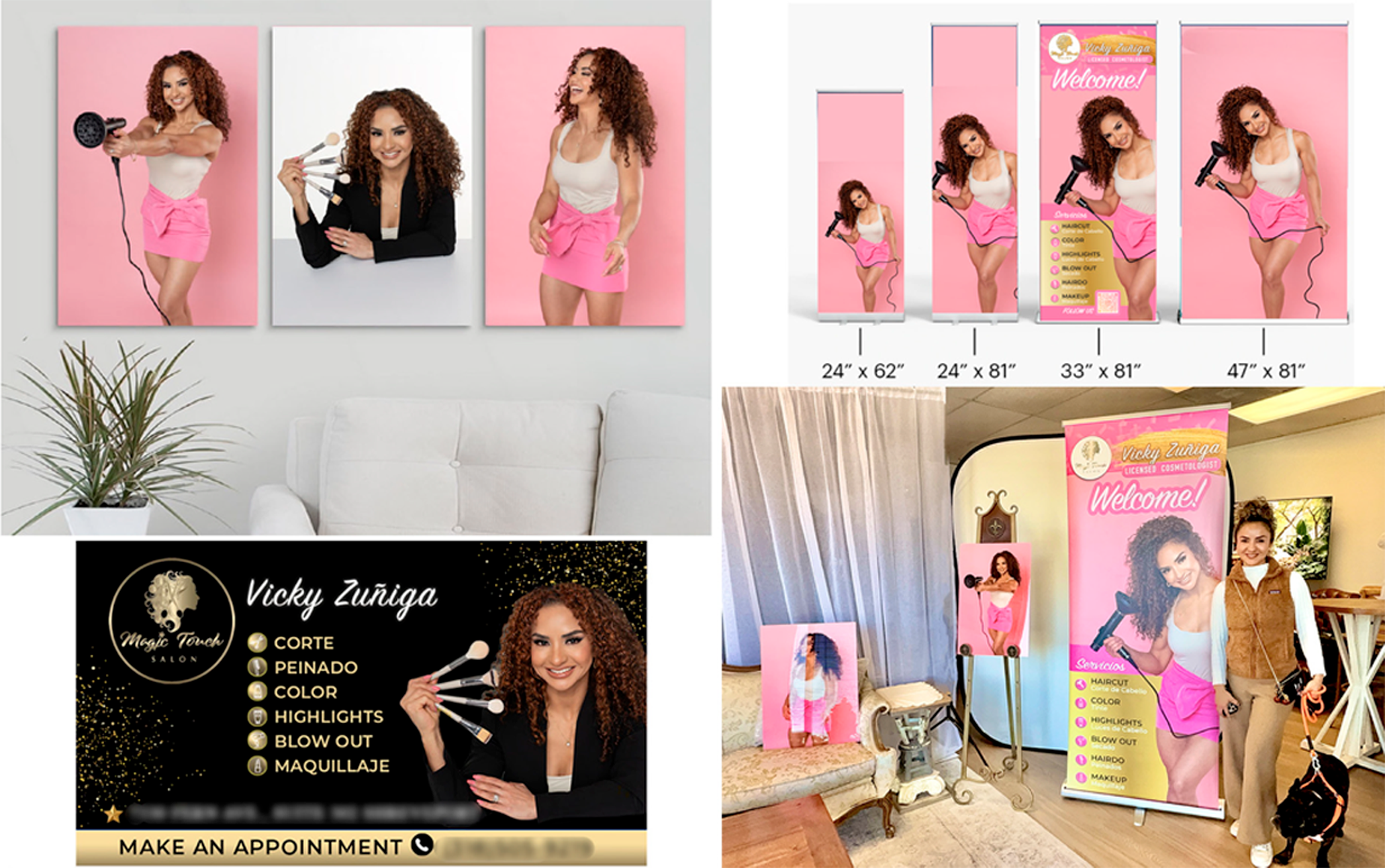 Acrylic Prints, Business Cards and Banners