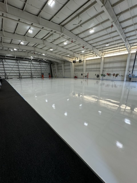 Heavy-duty commercial epoxy coating project