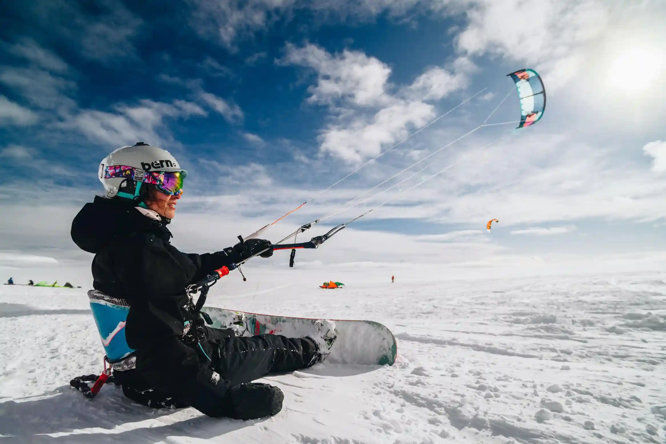 snowkiting