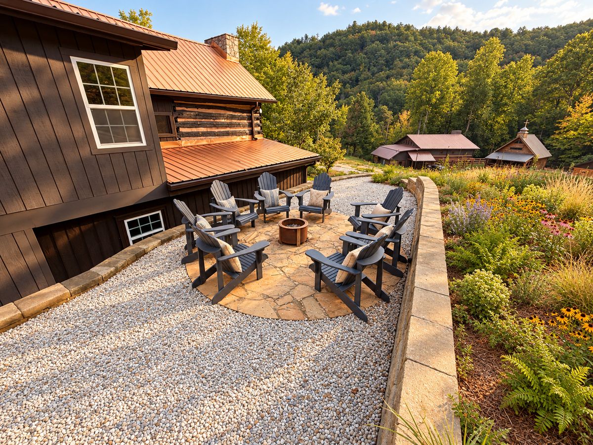 Stagecoach Inn — Fire-pit seating outside