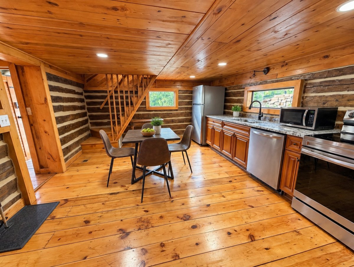 Stephens Summit — Kitchen and dining