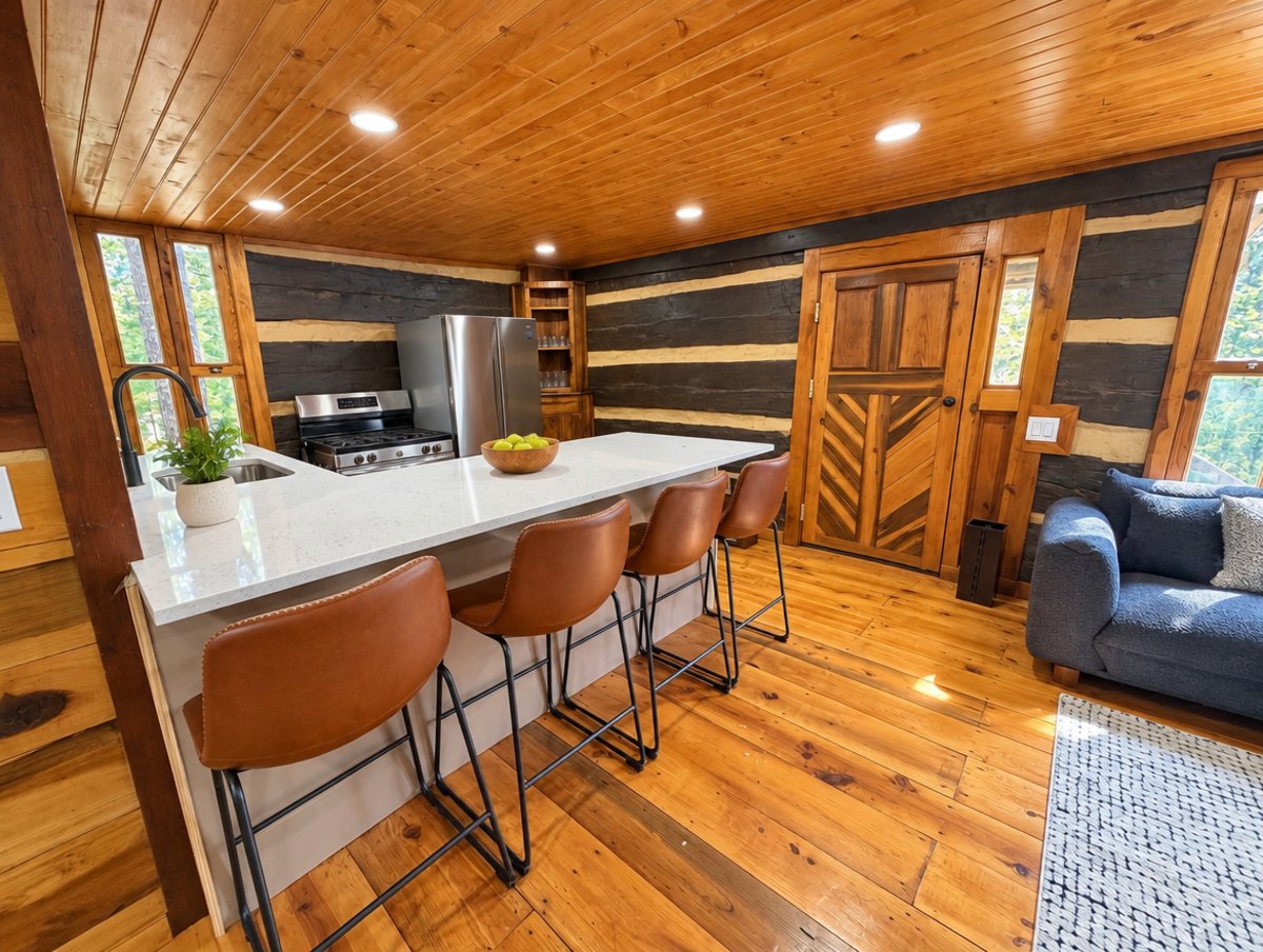 Kitchen bar in Amos