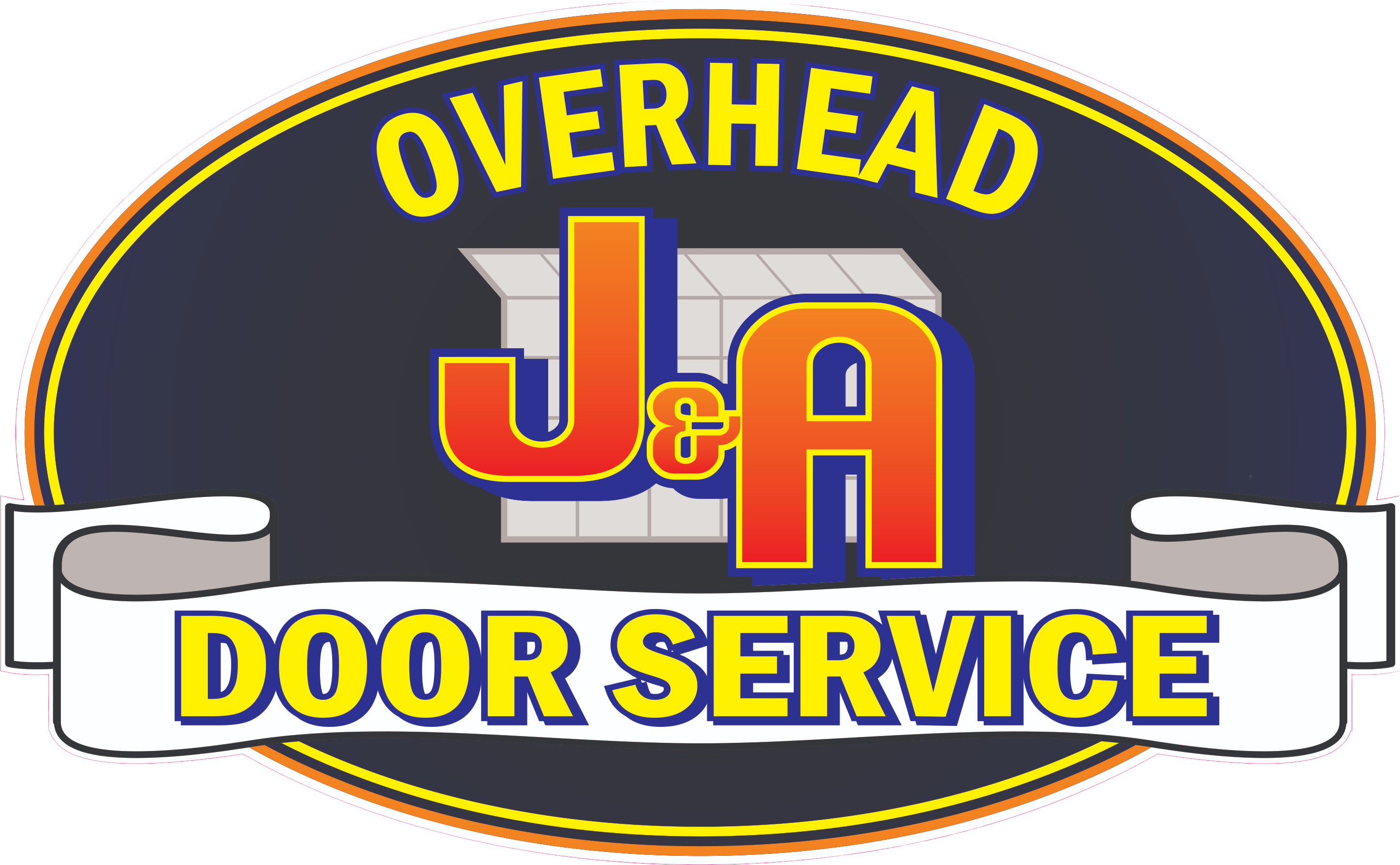 J&A Overhead Door Logo
