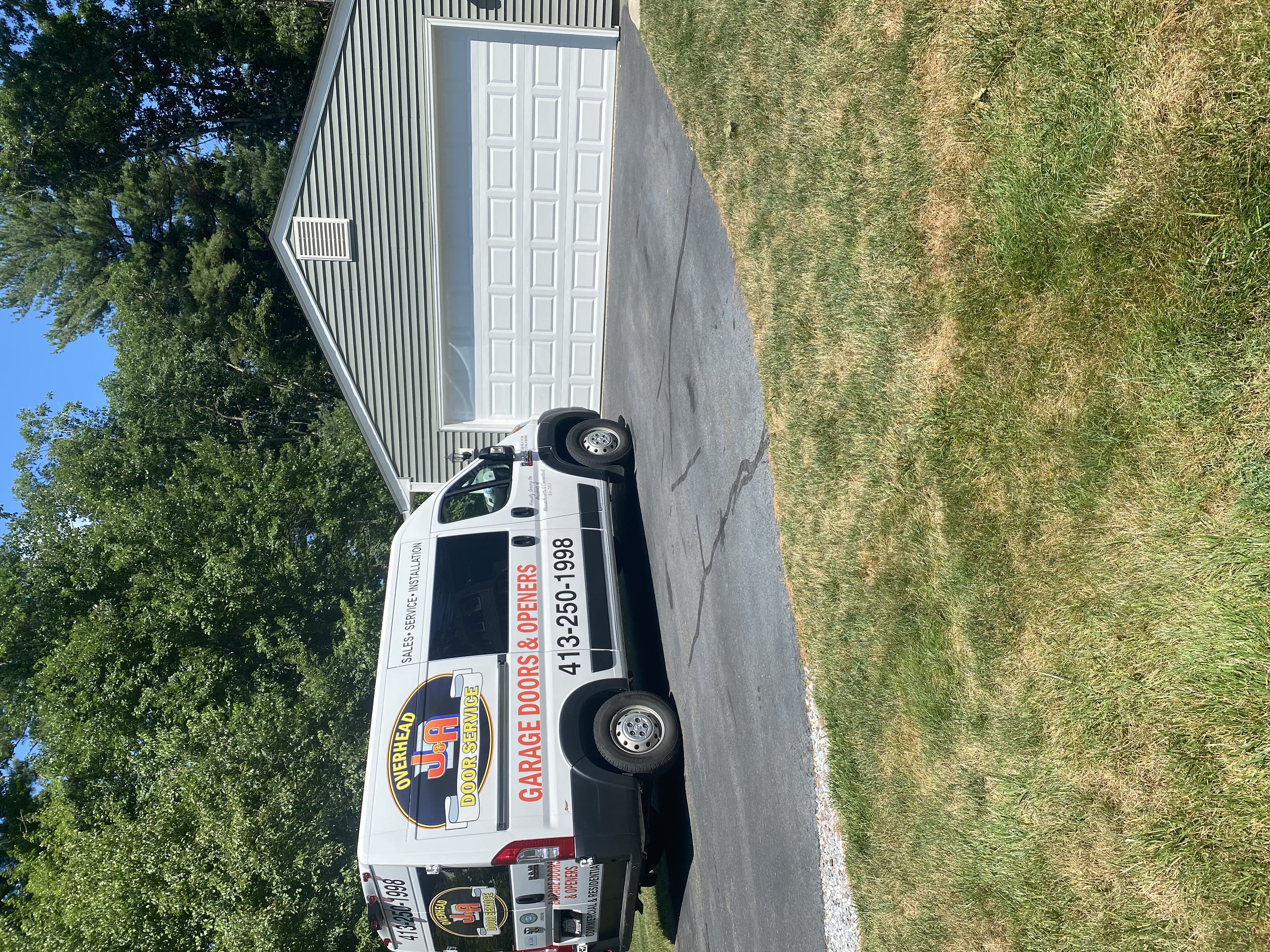 J&A Overhead Door — family-owned garage door company in Western MA