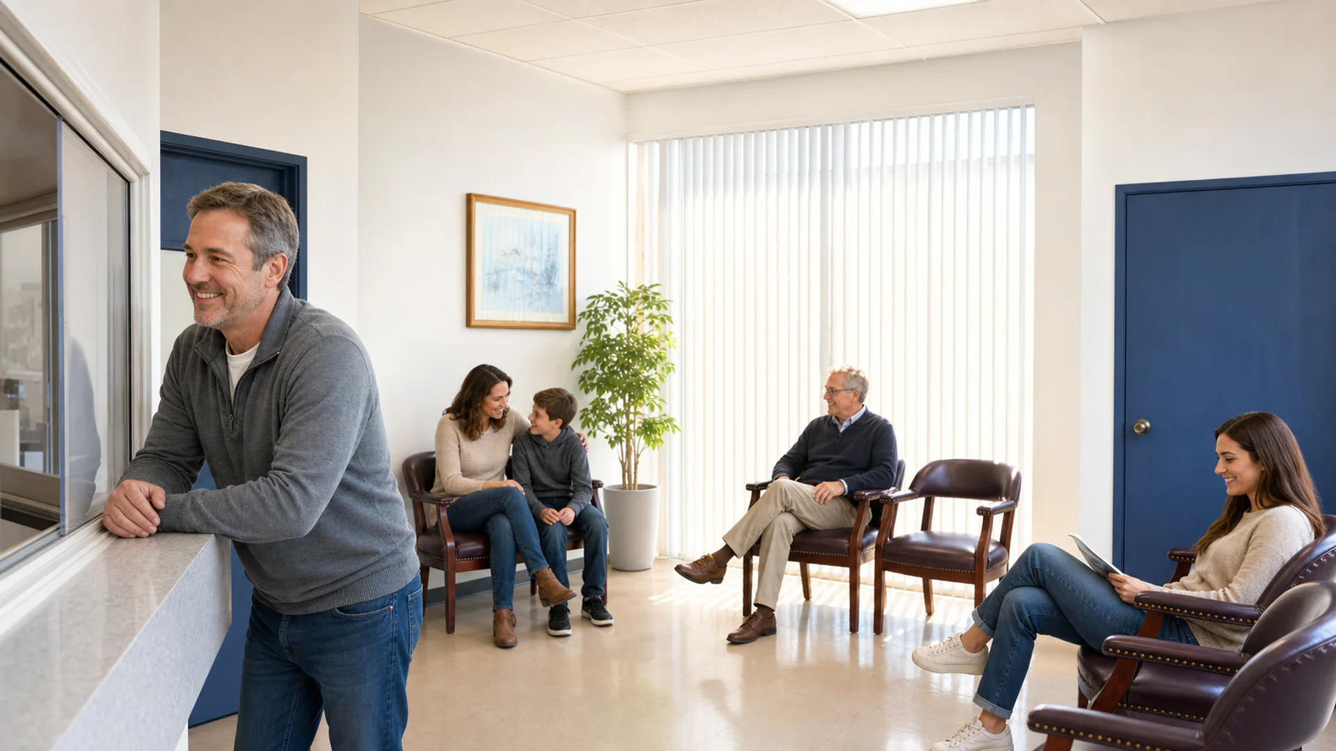 United Dental Office Reception