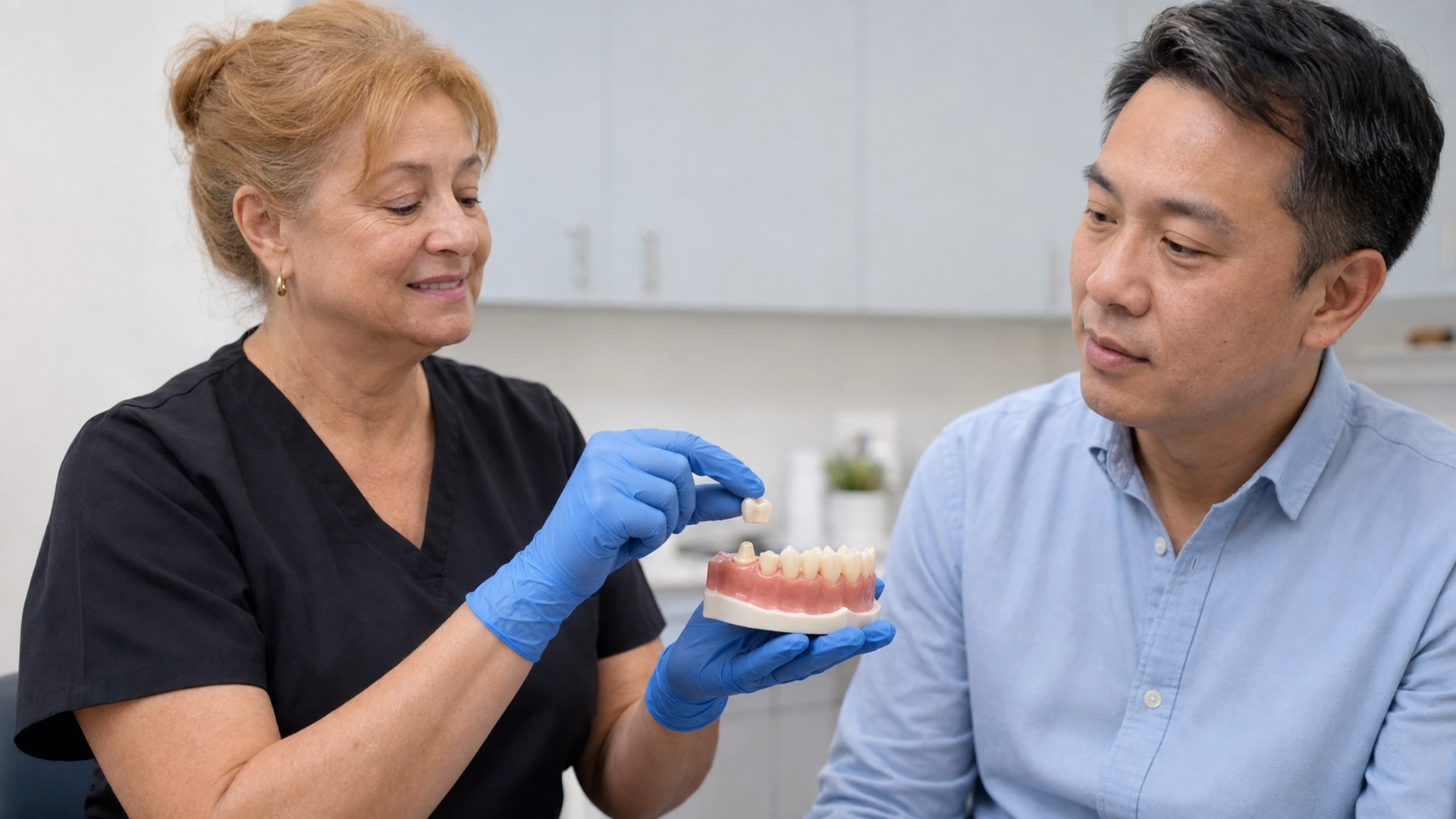 Dental bridges and crowns at United Dental Office