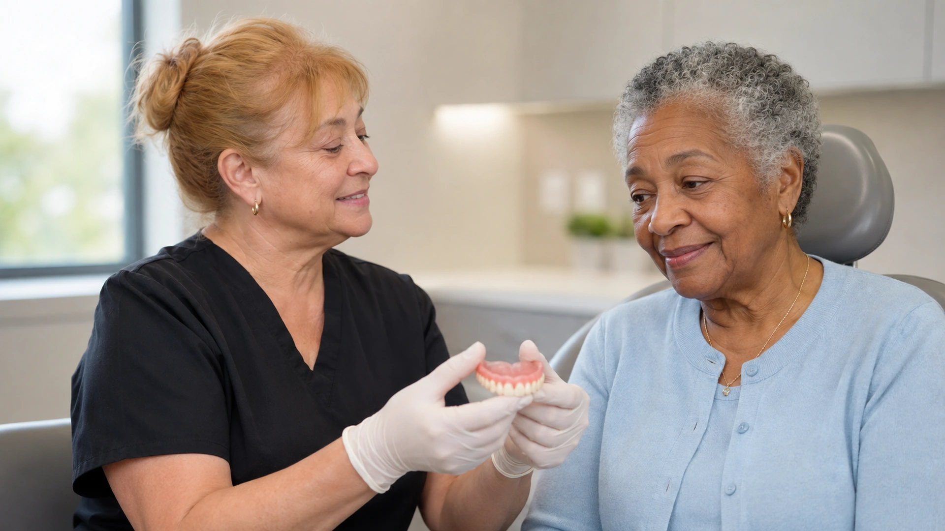 Dentures and partials at United Dental Office
