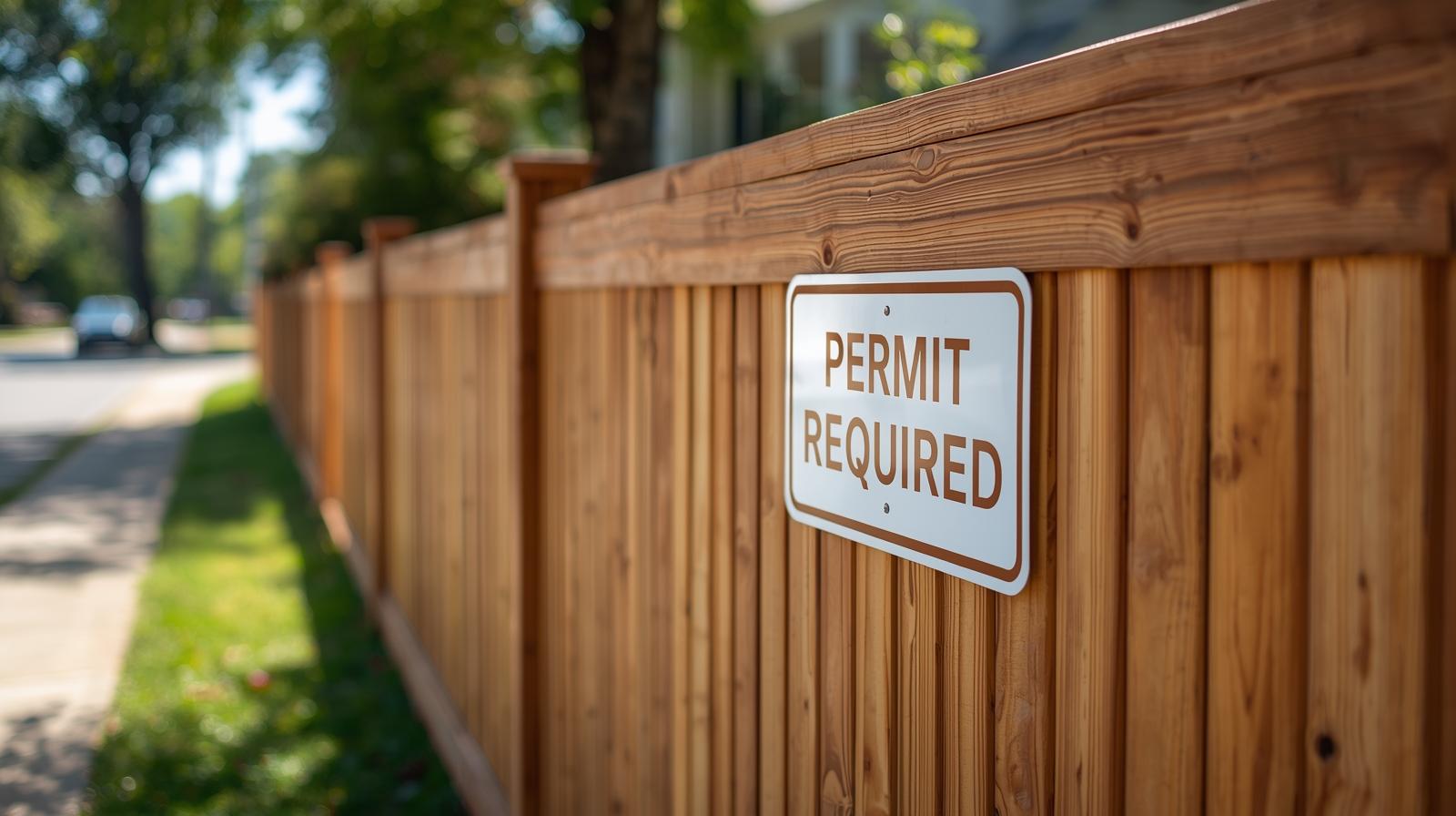 Residential fence installation in Janesville WI illustrating local fence permit requirements and height regulations.