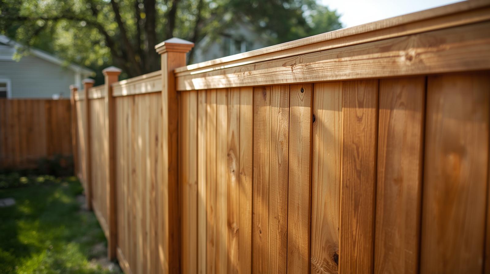 Fence repair project in Southern Wisconsin showing damaged wood fence panels and post replacement. Fence repair project in Southern Wisconsin showing damaged wood fence panels and post replacement.