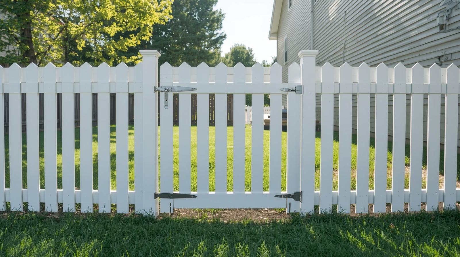 Residential fence installation in Beloit WI showing wood privacy fence and pricing considerations. Residential fence installation in Beloit WI showing wood privacy fence and pricing considerations.