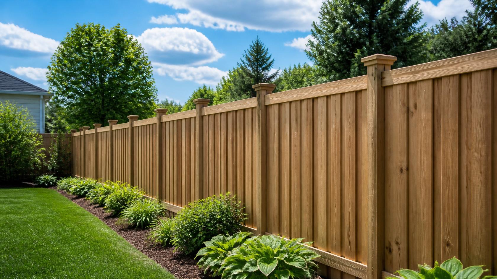 Homeowner planning a fence installation project in Orfordville WI.