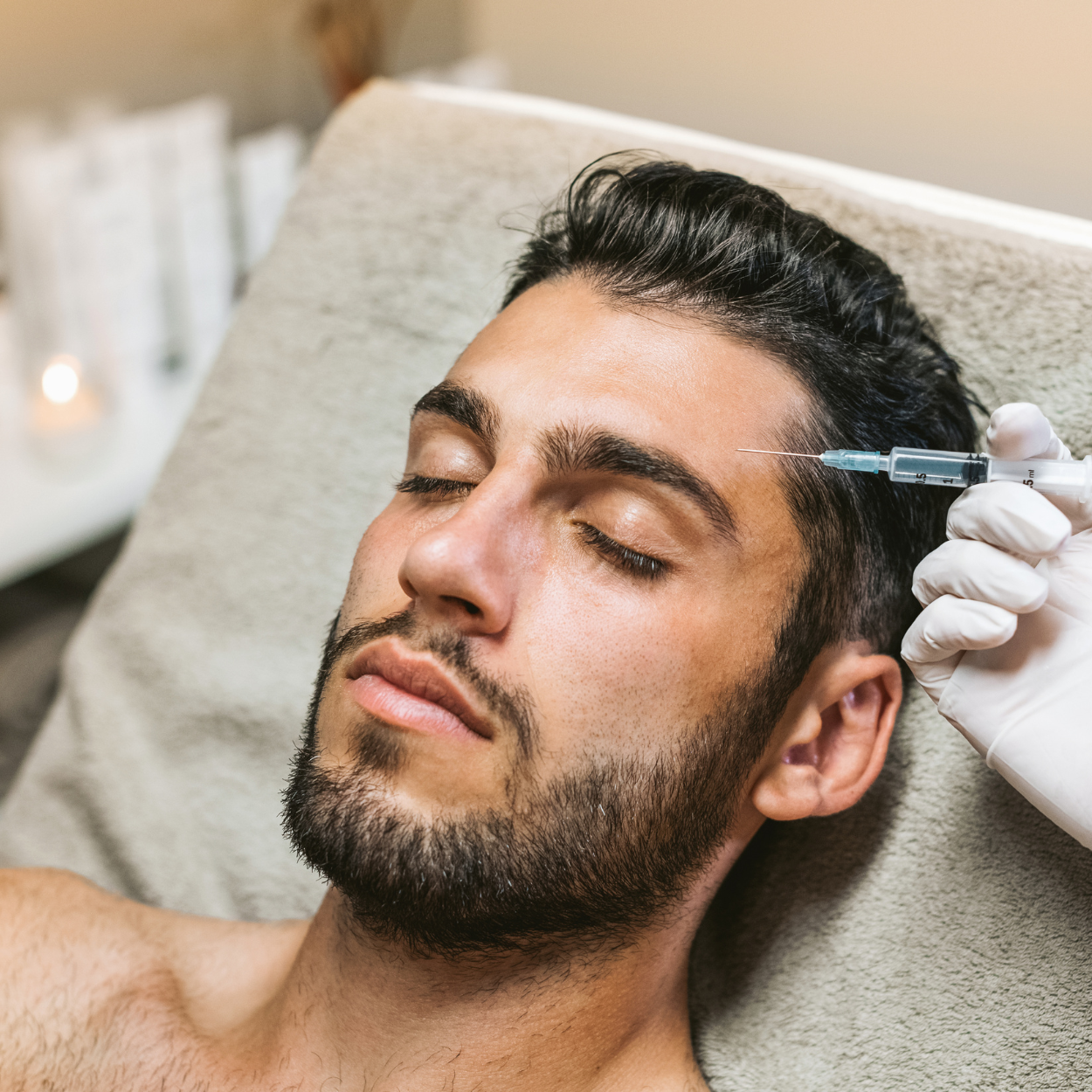 Men's regenerative aesthetics program