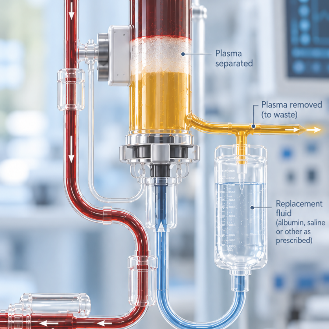 Subtractive therapy — Therapeutic Plasma Exchange
