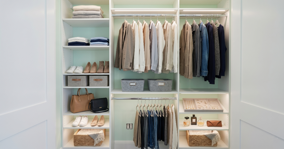 reach in closets