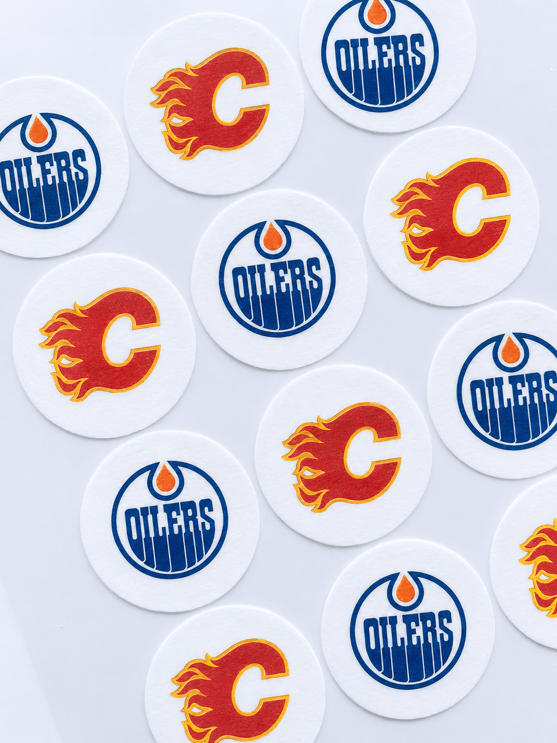 Custom edible drink toppers and edible images for Edmonton AB