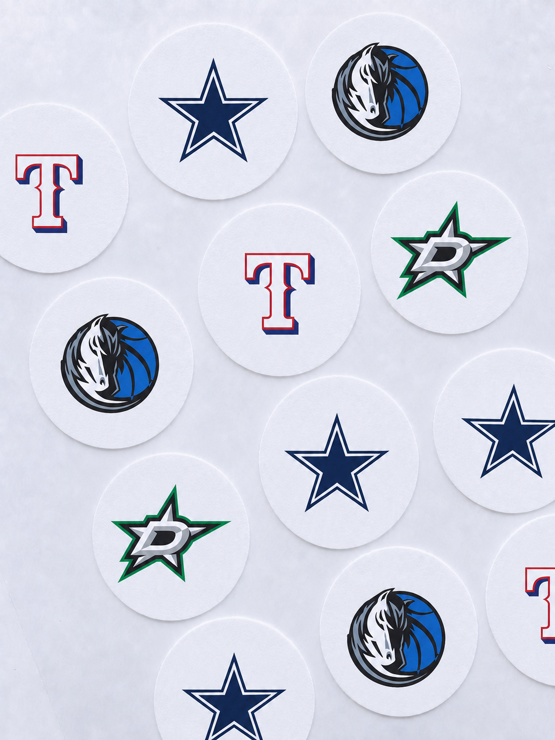 Custom edible drink toppers and edible images for Dallas TX