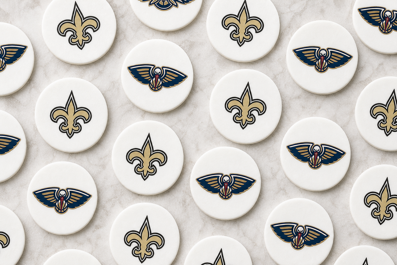Custom edible images, frosting sheets and cake toppers for New Orleans LA