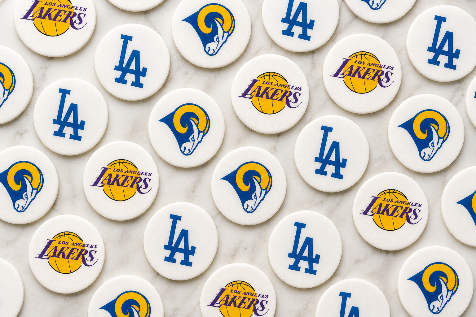 Custom edible drink toppers and edible images for Los Angeles CA
