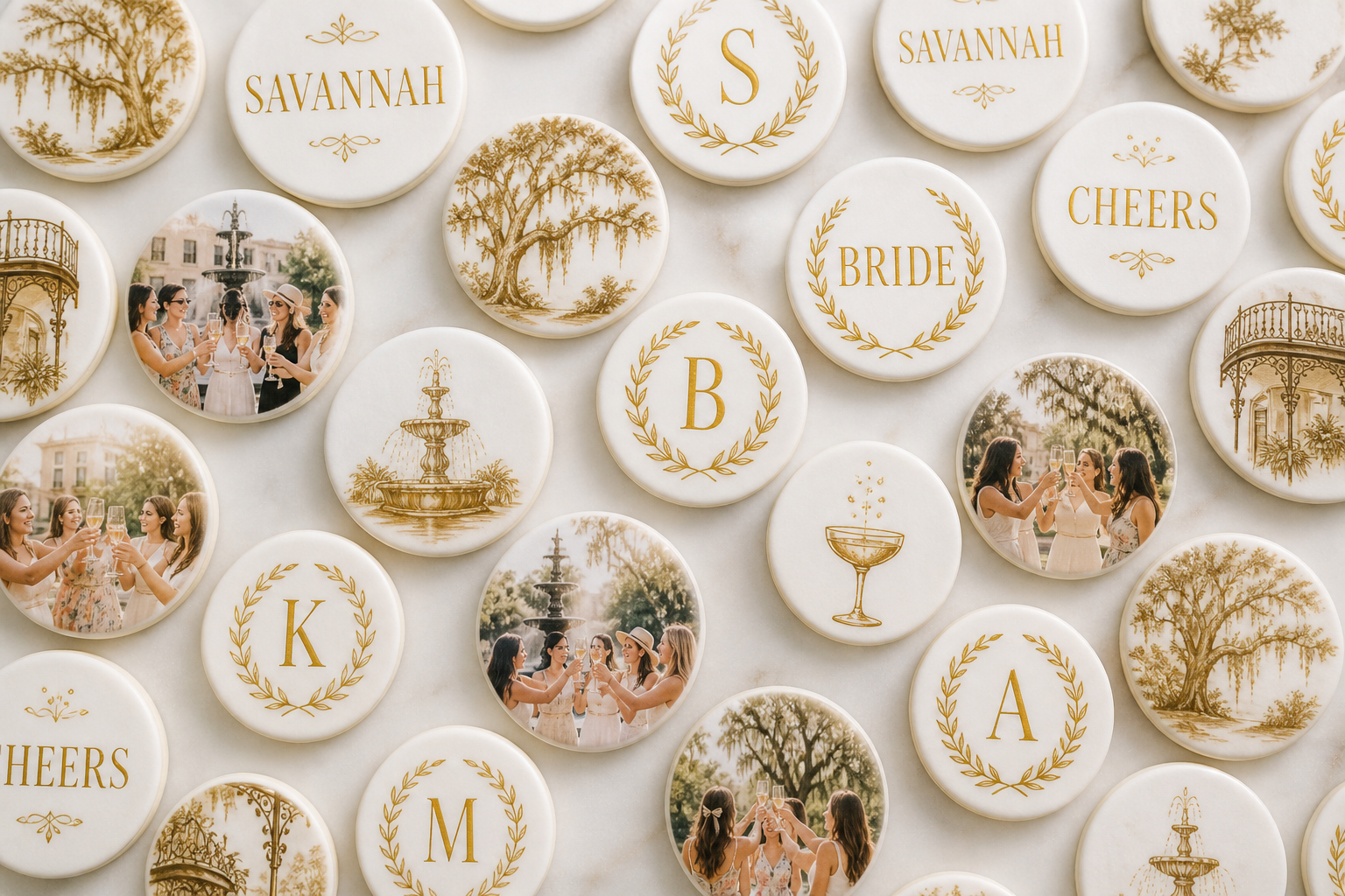 Custom edible images, frosting sheets and cake toppers for Savannah GA