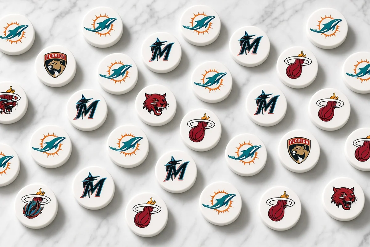 Custom edible drink toppers and edible images for Miami