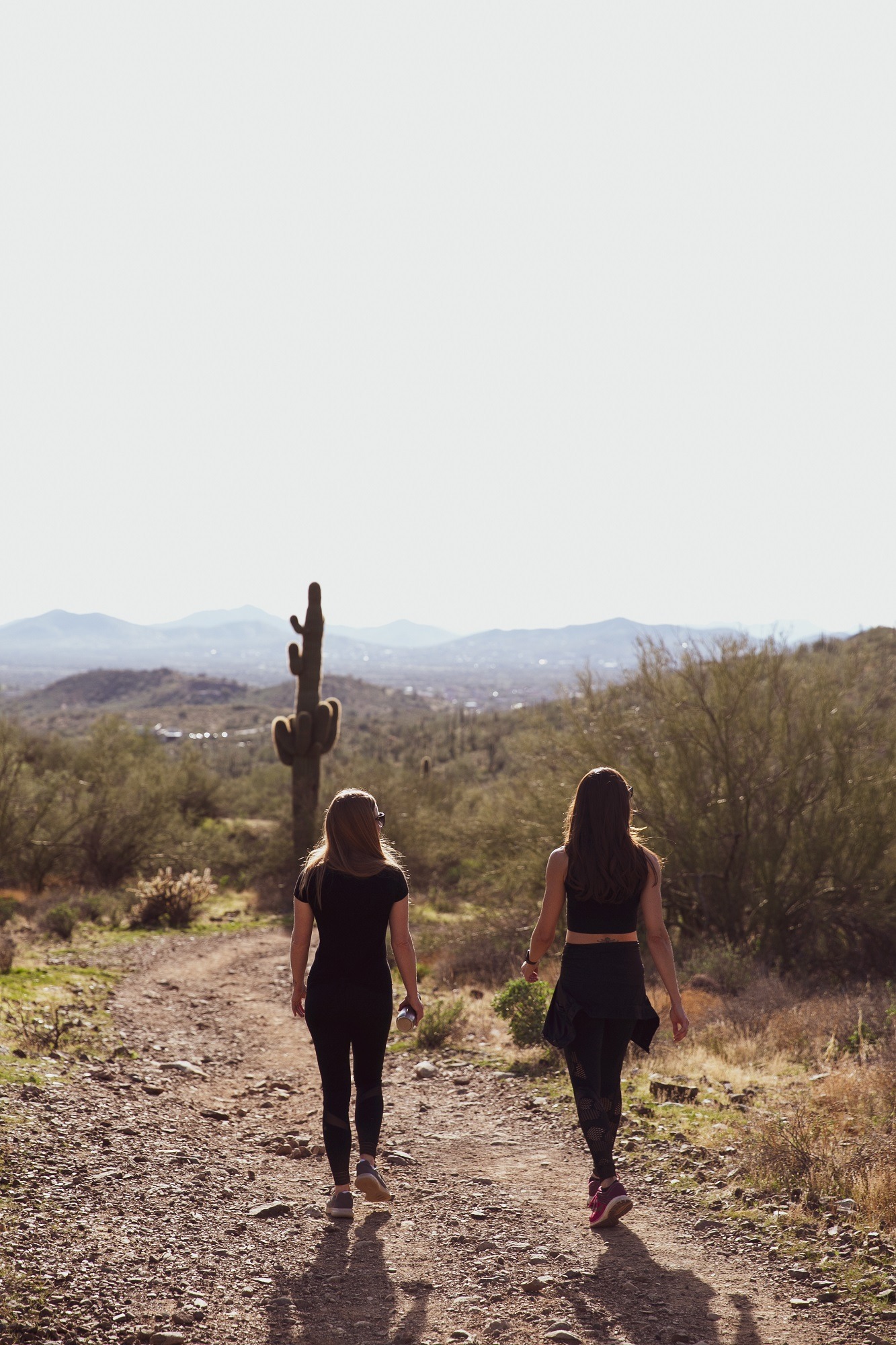 Guided hike through the desert at CIVANA