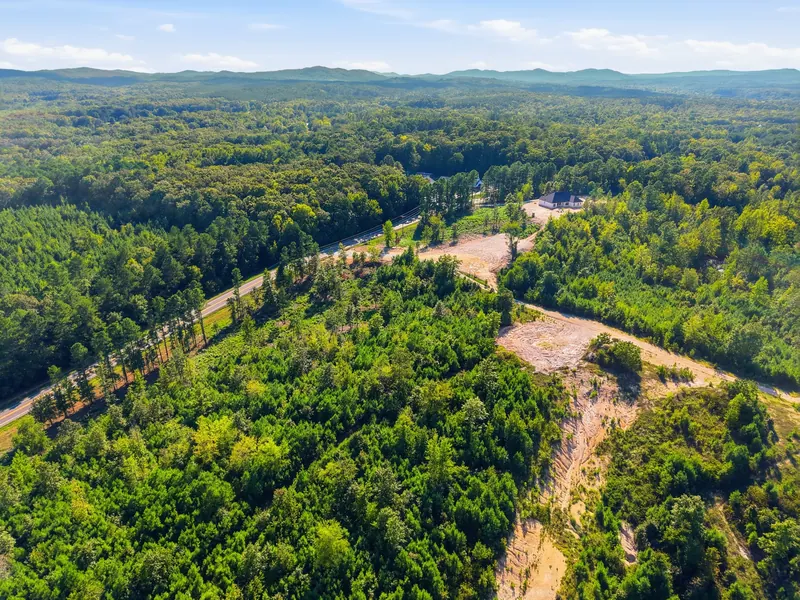 Highway 128 curve, wooded homesites