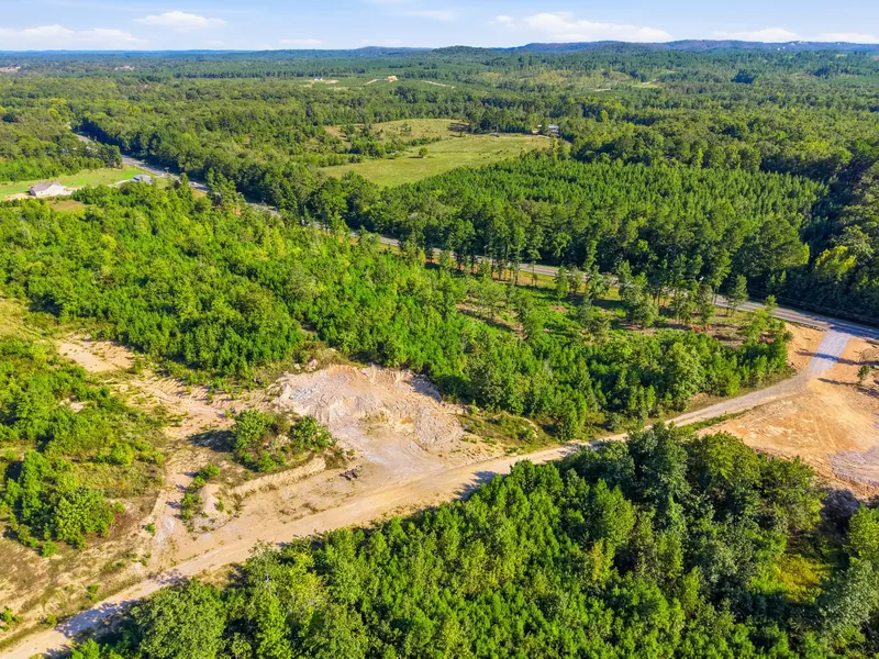 The cul-de-sac from above