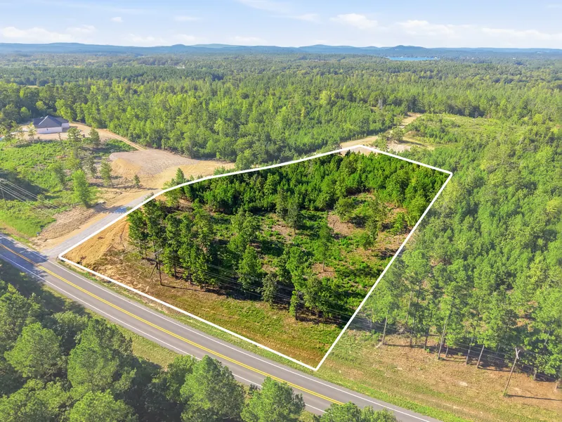 Homesite 46 outlined, Highway 128 frontage