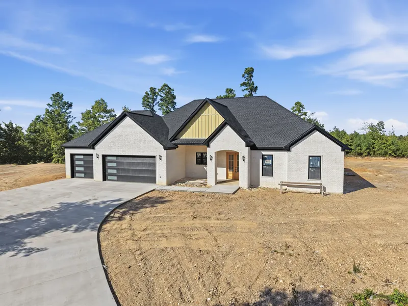 Homesite 1 with the residence under construction