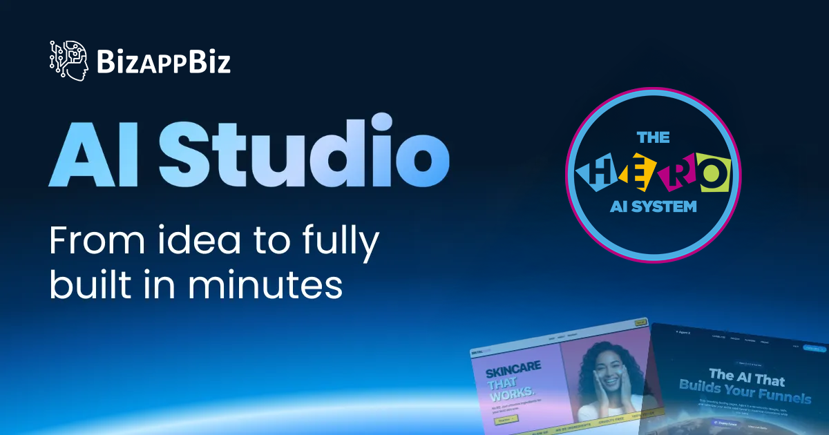 HERO AI Studio: From idea to fully built in minutes