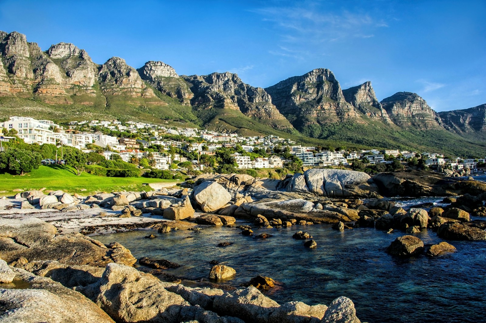 Cape south coast cliffs
