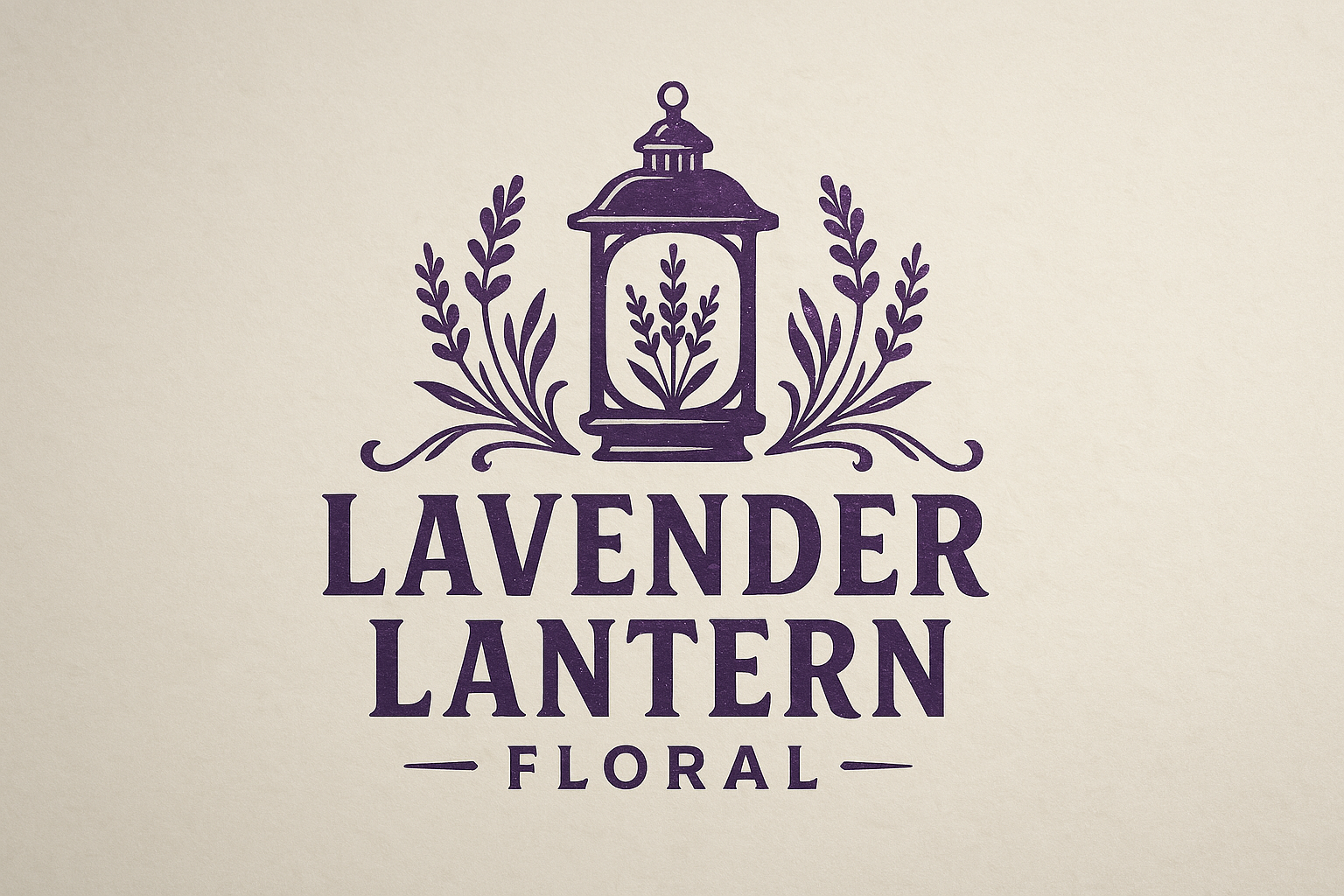 Lavender Lantern Floral