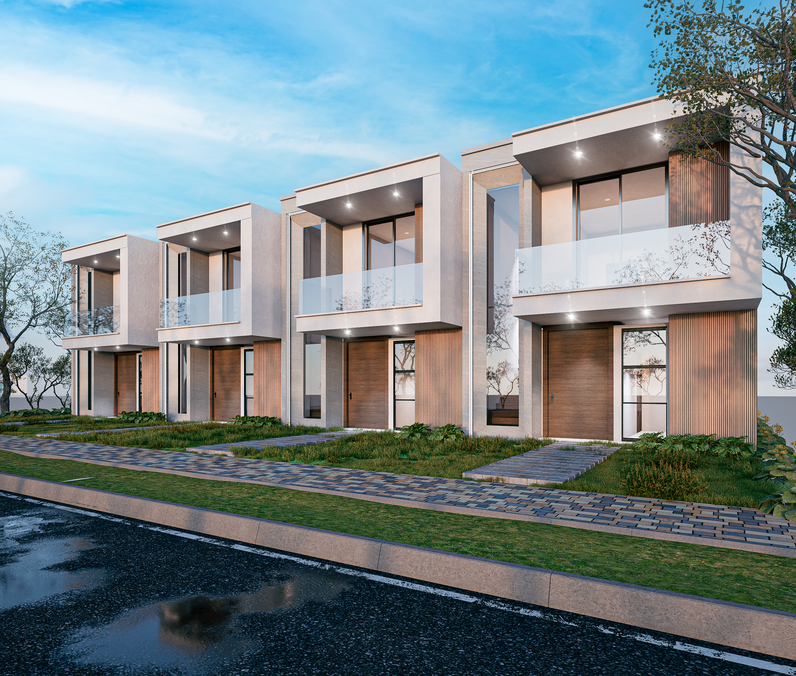 Fachada · Casas Econorte