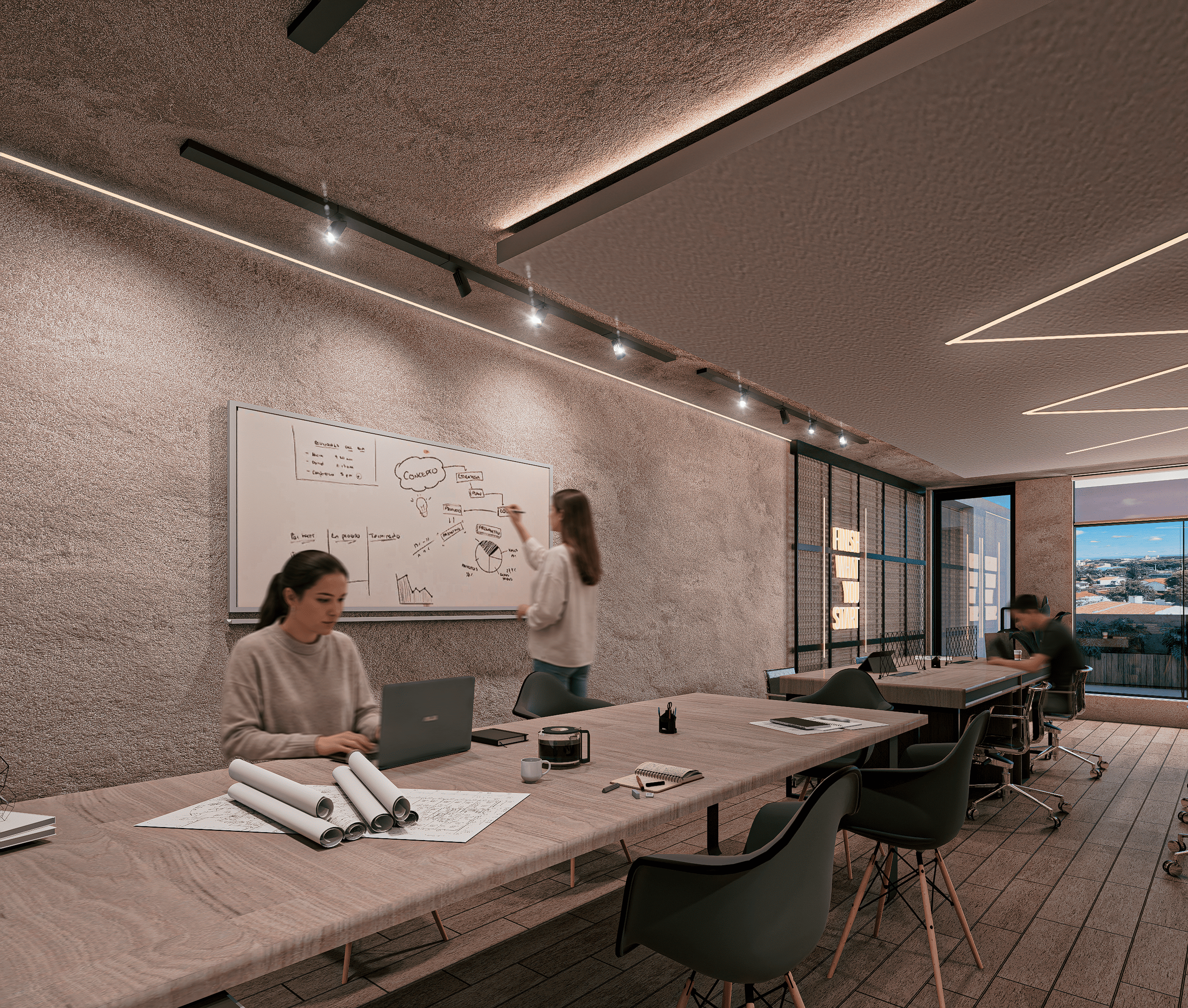 Cowork equipado