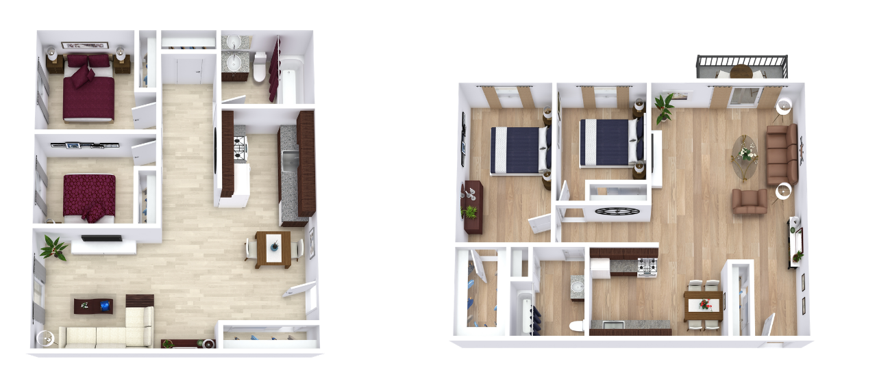 3D Floor Plan Example